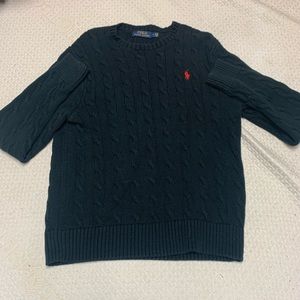 Polo Ralph Lauren sweater, black and red, size M